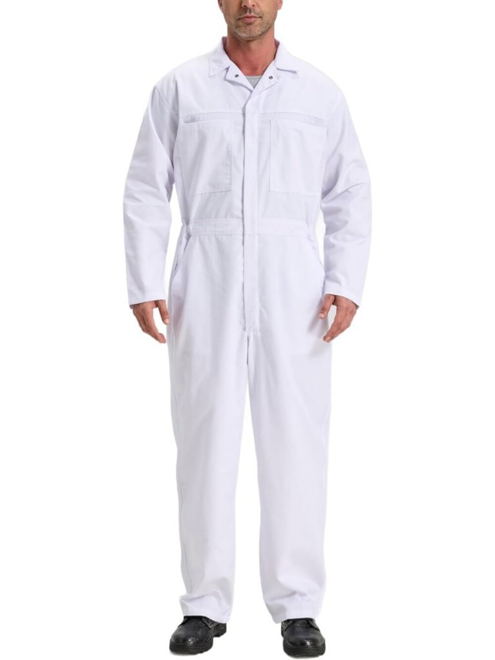 Men's Utility Work Coveralls Jumpsuit - Mechanic, Garage, Crawl Suit for